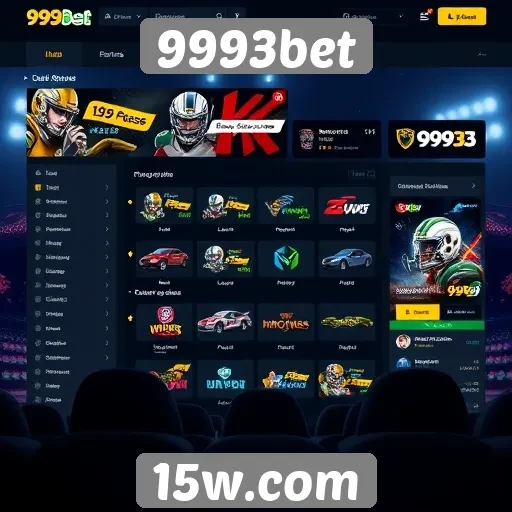 Interface do usuário é intuitiva no 9993bet